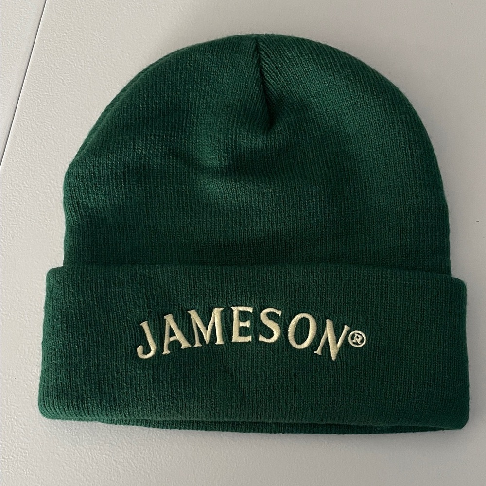Jameson Forest Green Knit Beanie